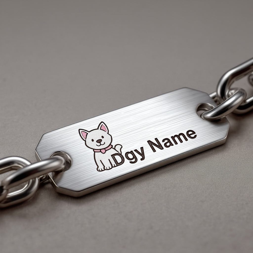 Personalized Laser Engraved Pet Tags – Custom Dog & Cat ID Tags