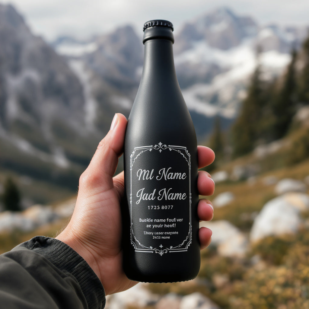 Custom Laser-Engraved Bottles | Personalized & Branded Drinkware