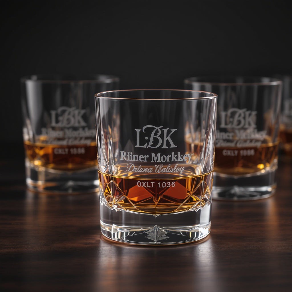 Personalized Laser Engraved Glassware – Custom Wine & Whiskey Glasses