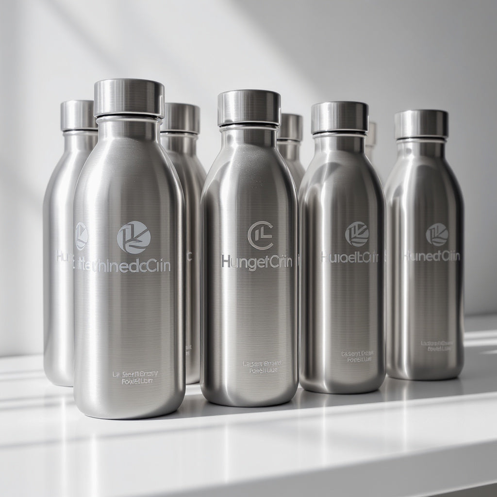 Custom Laser-Engraved Bottles | Personalized & Branded Drinkware